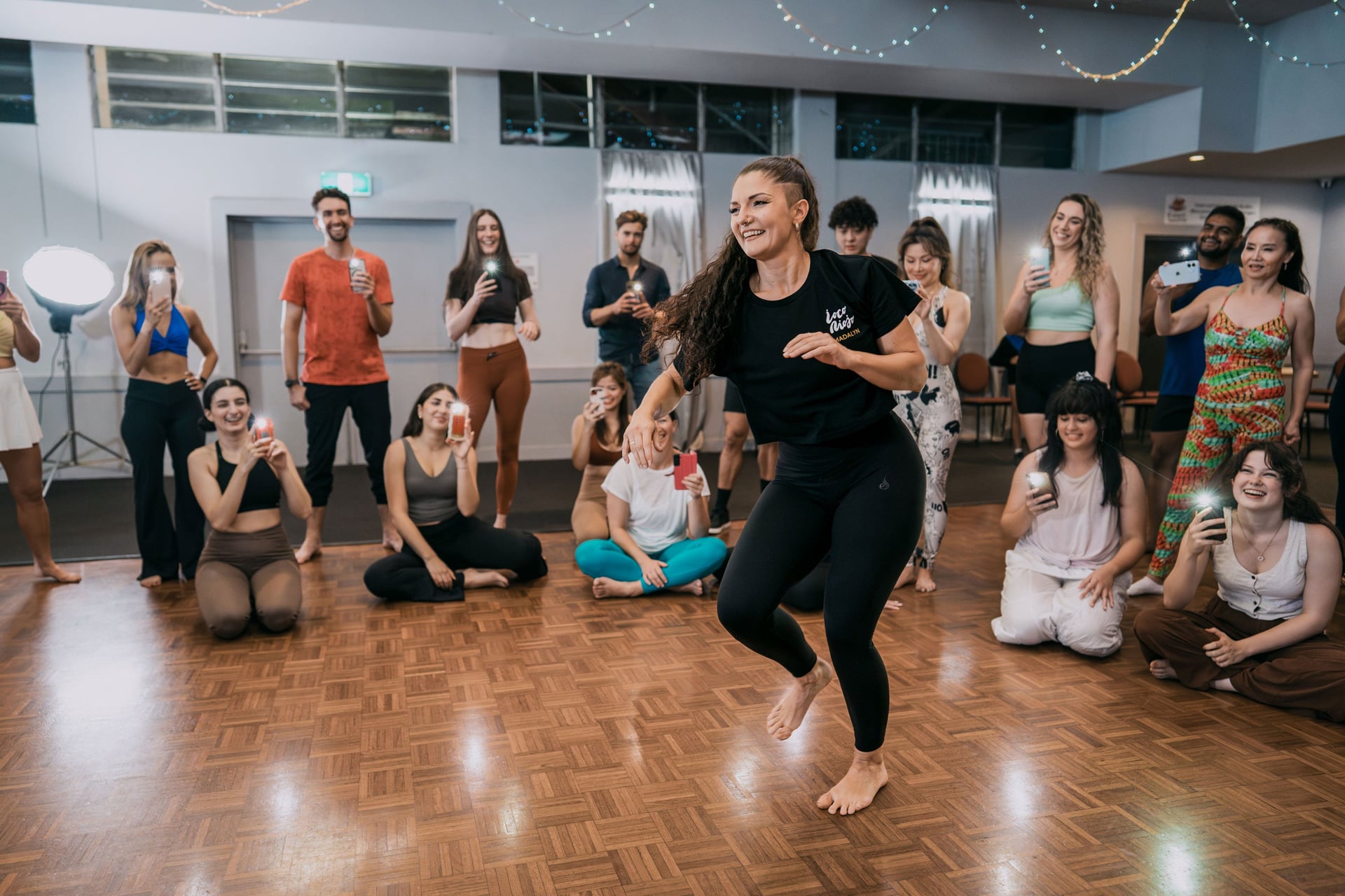 Madalyn dancing solo